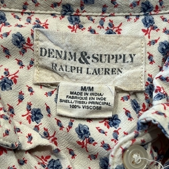Denim & Supply Ralph Lauren  Top Medium - Picture 6 of 6
